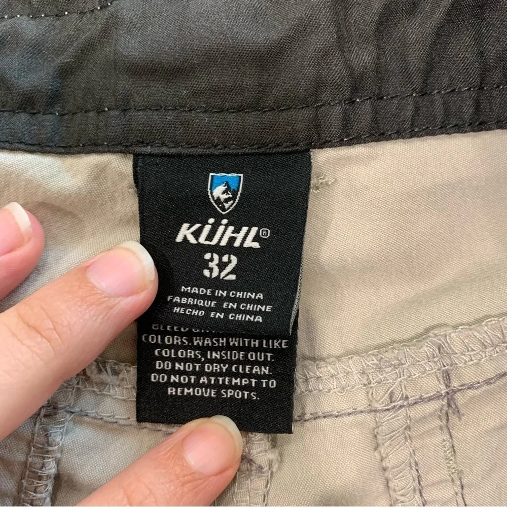 Men’s Kuhl Cargo Style Hiking Outdoor Camping Fishing‎ Shorts Size 32